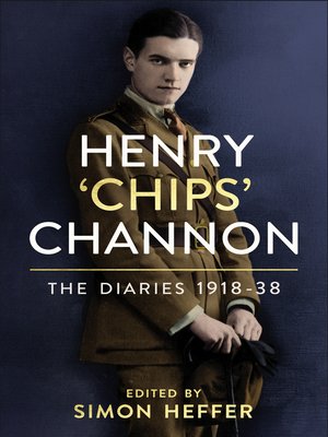 cover image of The Diaries of Chips Channon, Volume 1